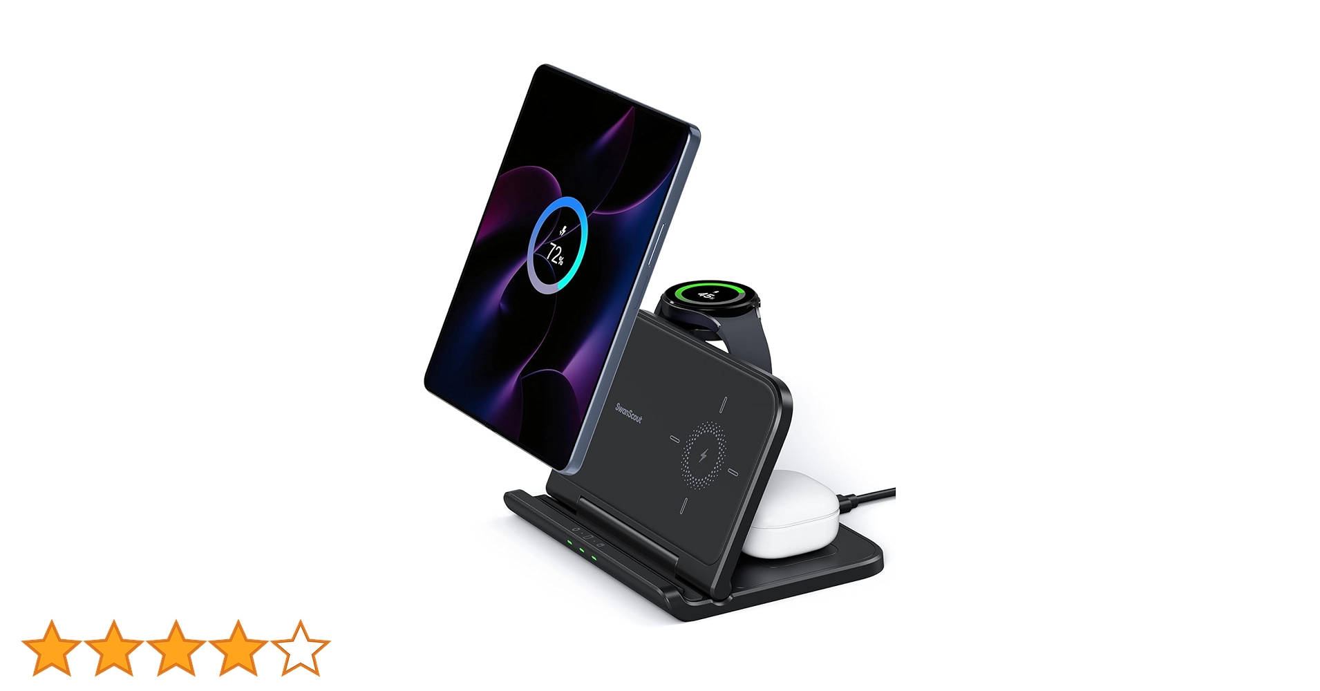 Amazon.co.jp: 【Galaxy Watch専用】 3in1 ワイヤレス充電器